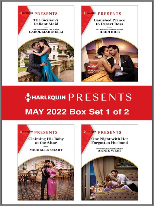 Cover image for Harlequin Presents: May 2022, Box Set 1 of 2